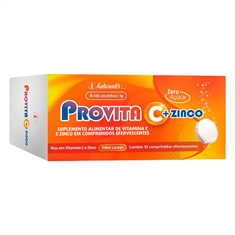 Vitamina C Provita C + Zinco 10 Comprimidos